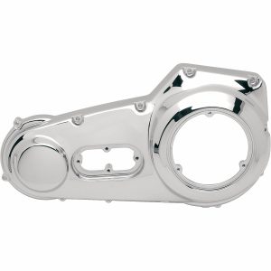 Koblingsdæksel Outer Primary Sort Satin Aluminium DRAG SPECIALTIES