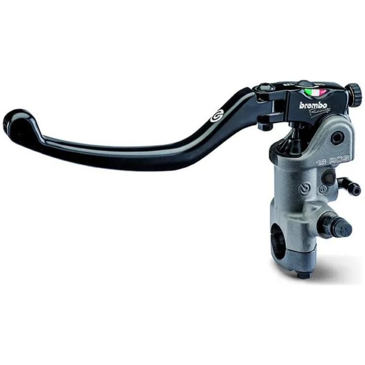 Koblingshovedcylinder 16RCS Radial Smied Fjernbeholder Naturanodiseret BREMBO – billede 3