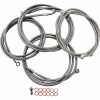 Koblingskabelkit Standard Sølv Klar-coated LA CHOPPERS – miniature 2