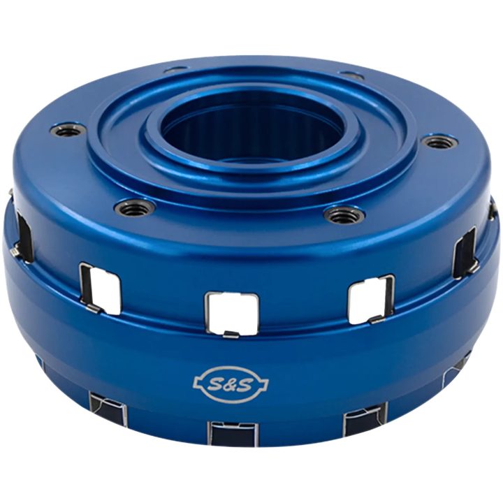 Koblingskurv Kit Billet Aluminium Blå S&S CYCLE – billede 5