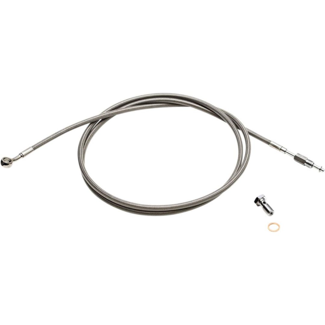 Koblingsslange Hydraulisk Rustfrit Stål Krom LA CHOPPERS
