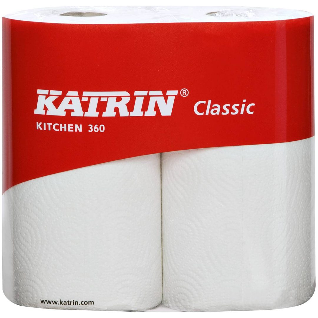 Køkkenrulle Hvid KATRIN KØKKENPAPIR CLASSIC 360 – billede 2
