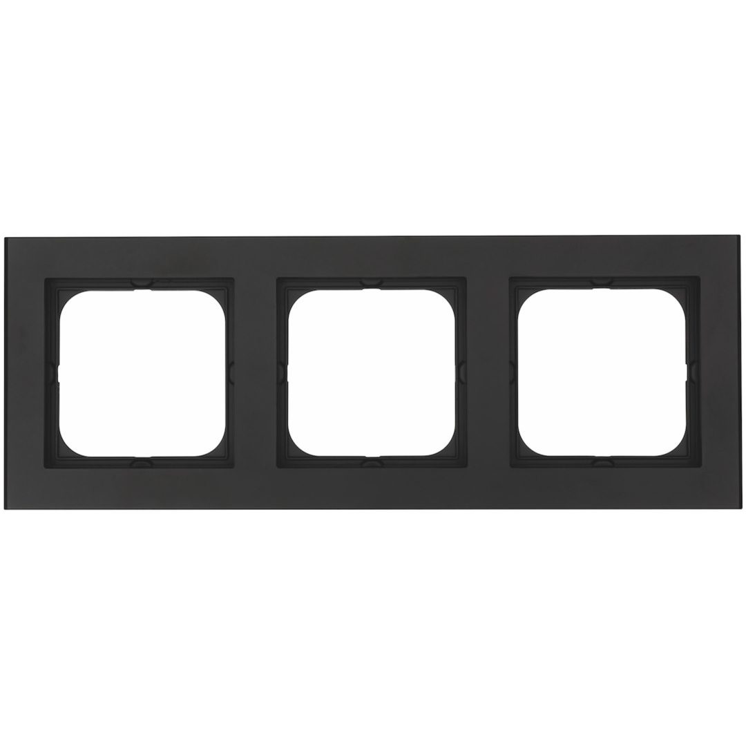 Kombinationsramme Optima, 3-fags, Sort MALMBERGS