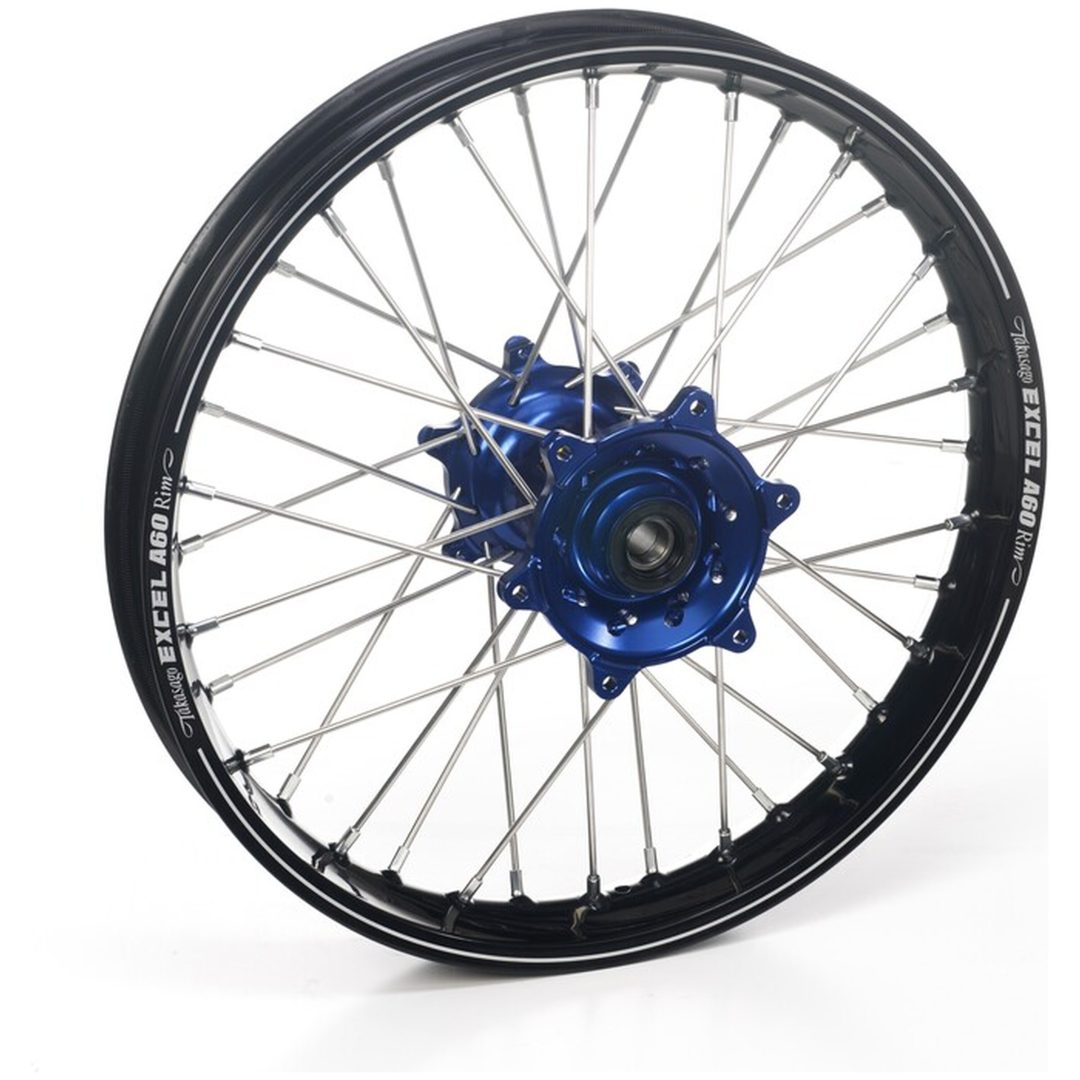 Komplet baghjul rød/sølv/sort HAAN WHEELS