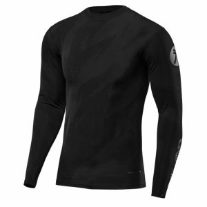Kompressionströja Zero Tiger Svart SEVEN