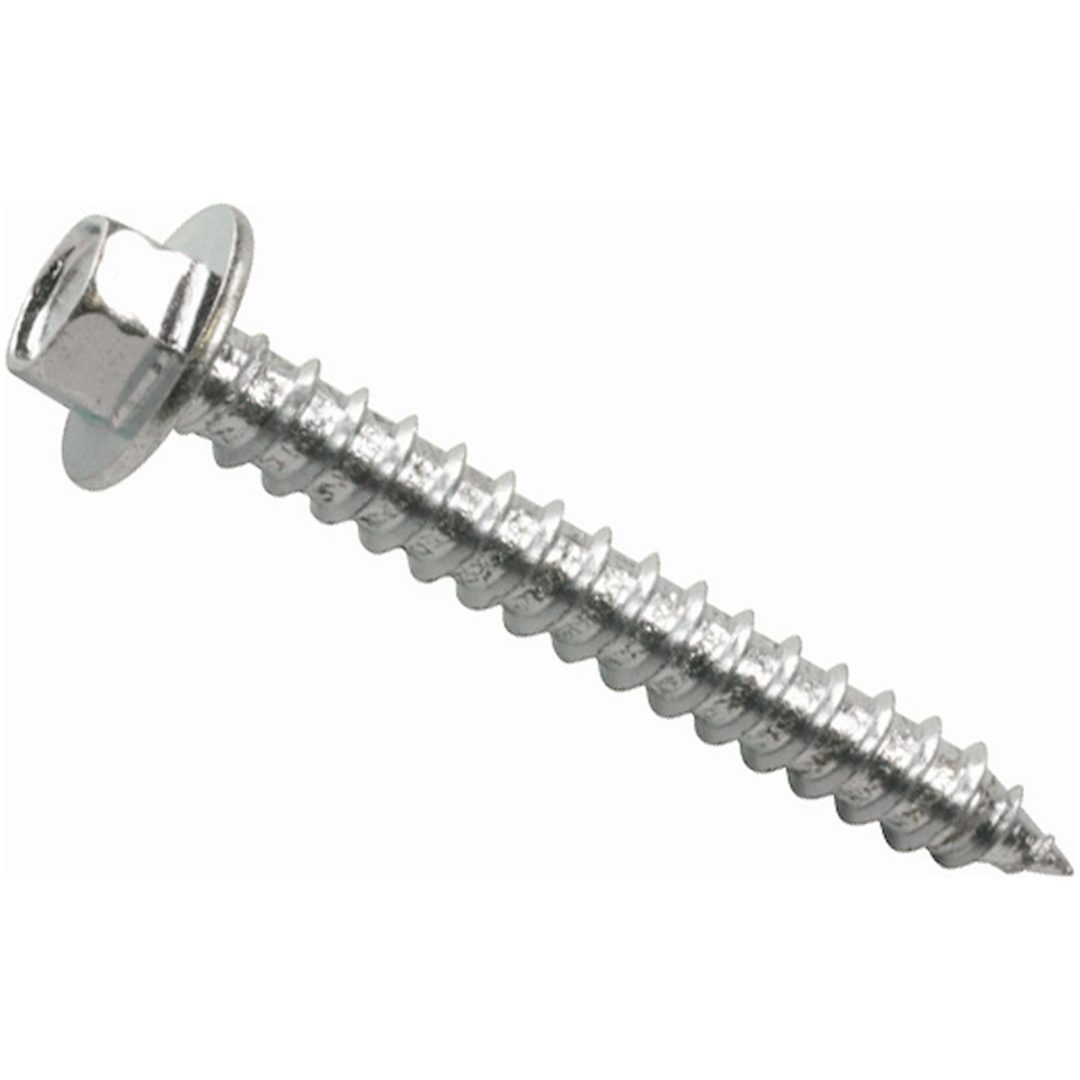 Konstruktionsskrue med flange, 6,5x40mm, 100 stk. MALMBERGS