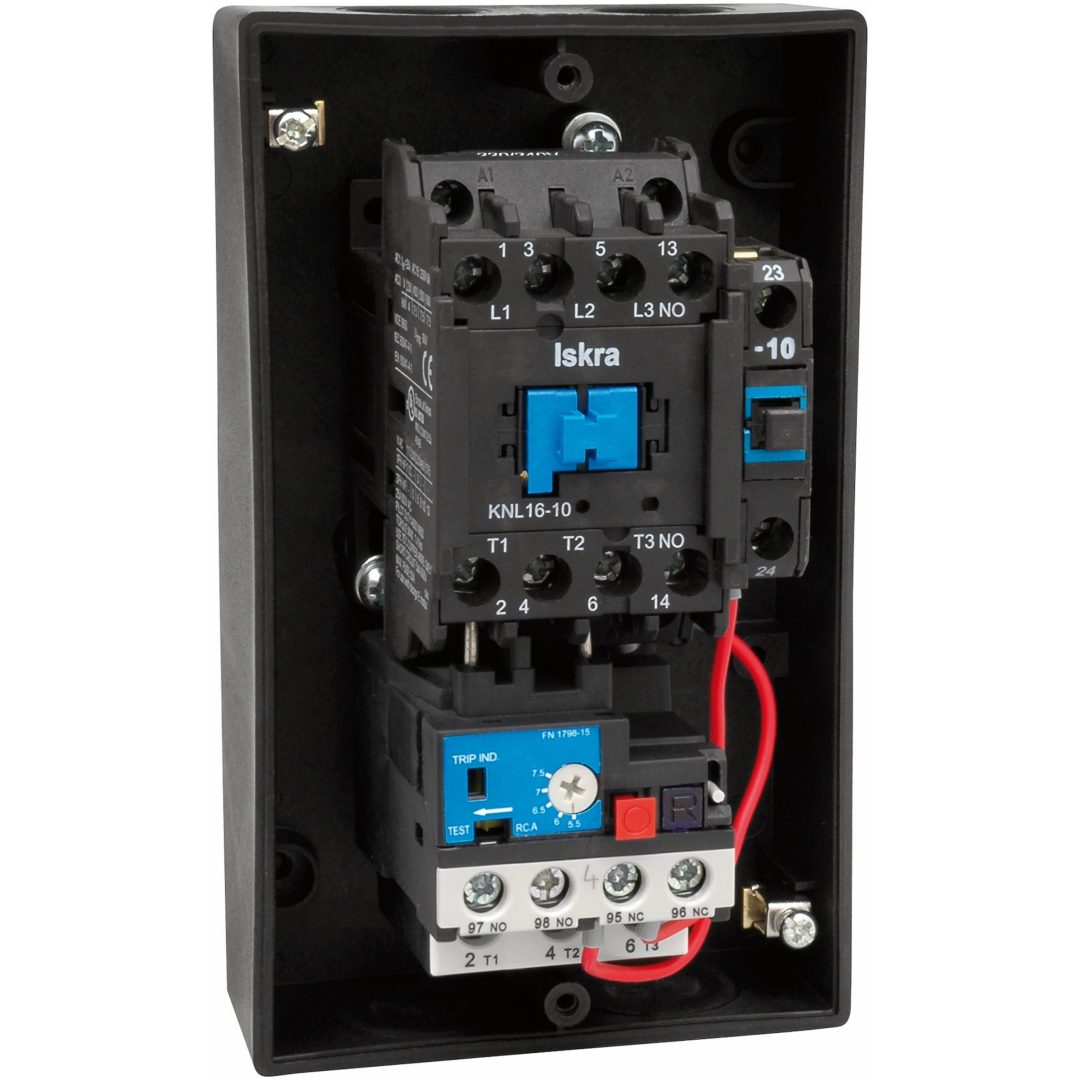 Kontaktor motorbeskyttelse, 2,9-4,0A, 400V, IP55 MALMBERGS – billede 2