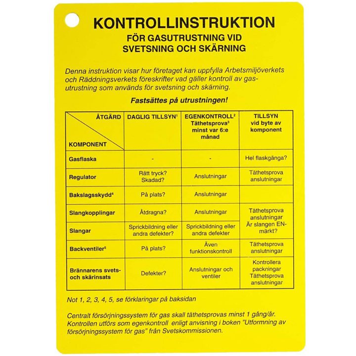 Kontrolinstruktion: Gult kort KONTROLINSTR. (DET GULE KORT) – billede 2
