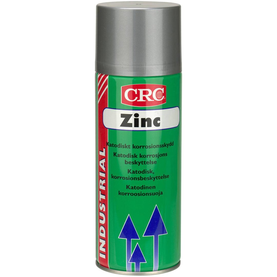 Korrosionsbeskyttelse Zink 6040 / 6042 CRC ZINK KOLDGALV INDUSTRI 500ML – billede 3