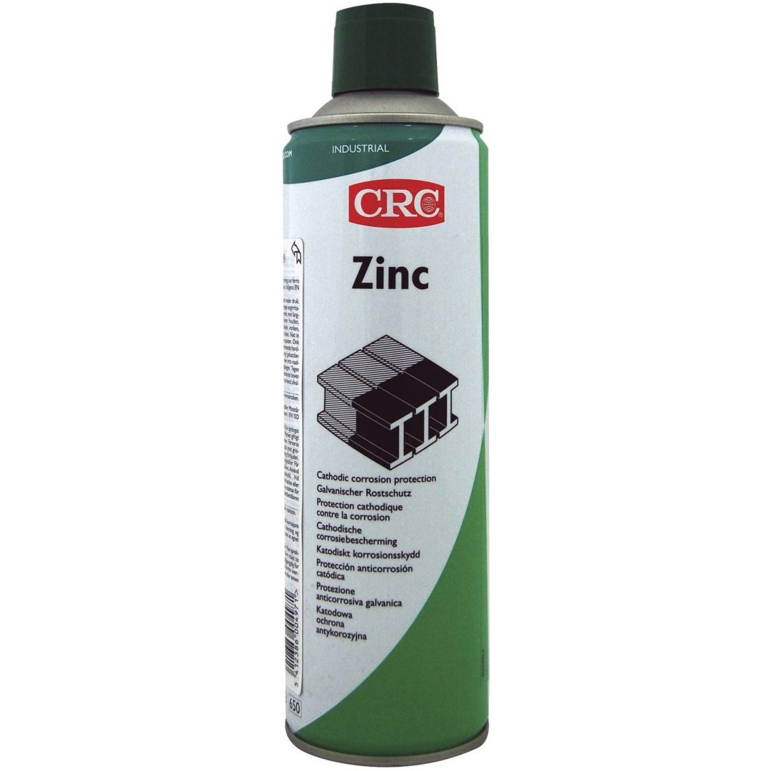 Korrosionsbeskyttelse Zink 6040 / 6042 CRC ZINK KOLDGALV INDUSTRI 500ML