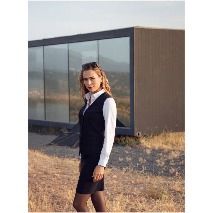 Kostymväst Dam Signature Svart J.Harvest & Frost 32 – billede 6