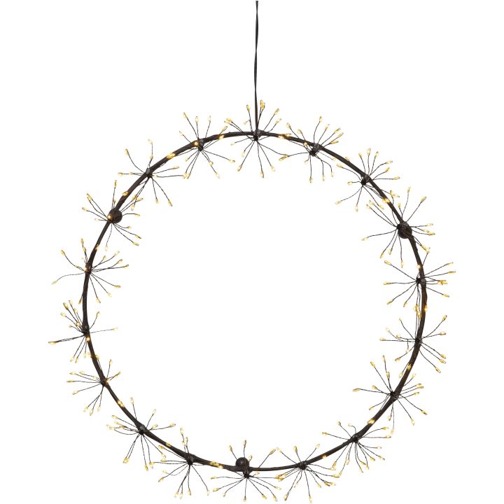 Krans Dew drop flower Sort Star Trading – billede 7