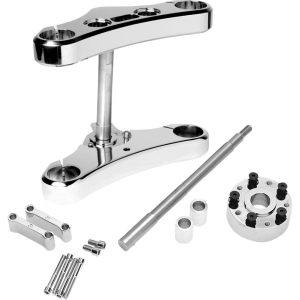Kronbryggesæt Wide Glide 49 mm 5° Krom Aluminium ACCUTRONIX