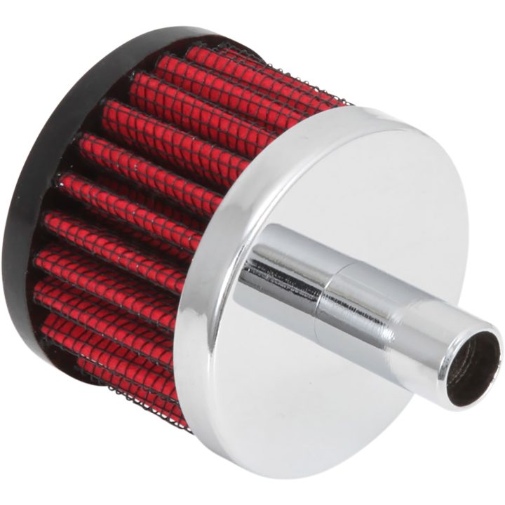 Krumtaphusventil Filter Standard Sort/Krom/Rød K & N 1/2" - 1 1/2" – billede 5