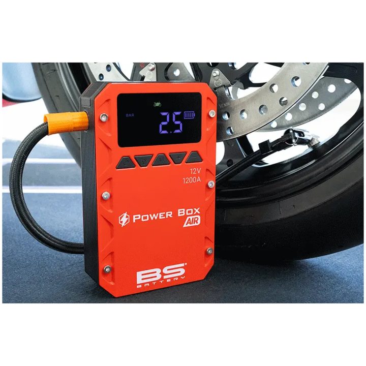 Ladestation Power Box Air Rød BS BATTERY – billede 3
