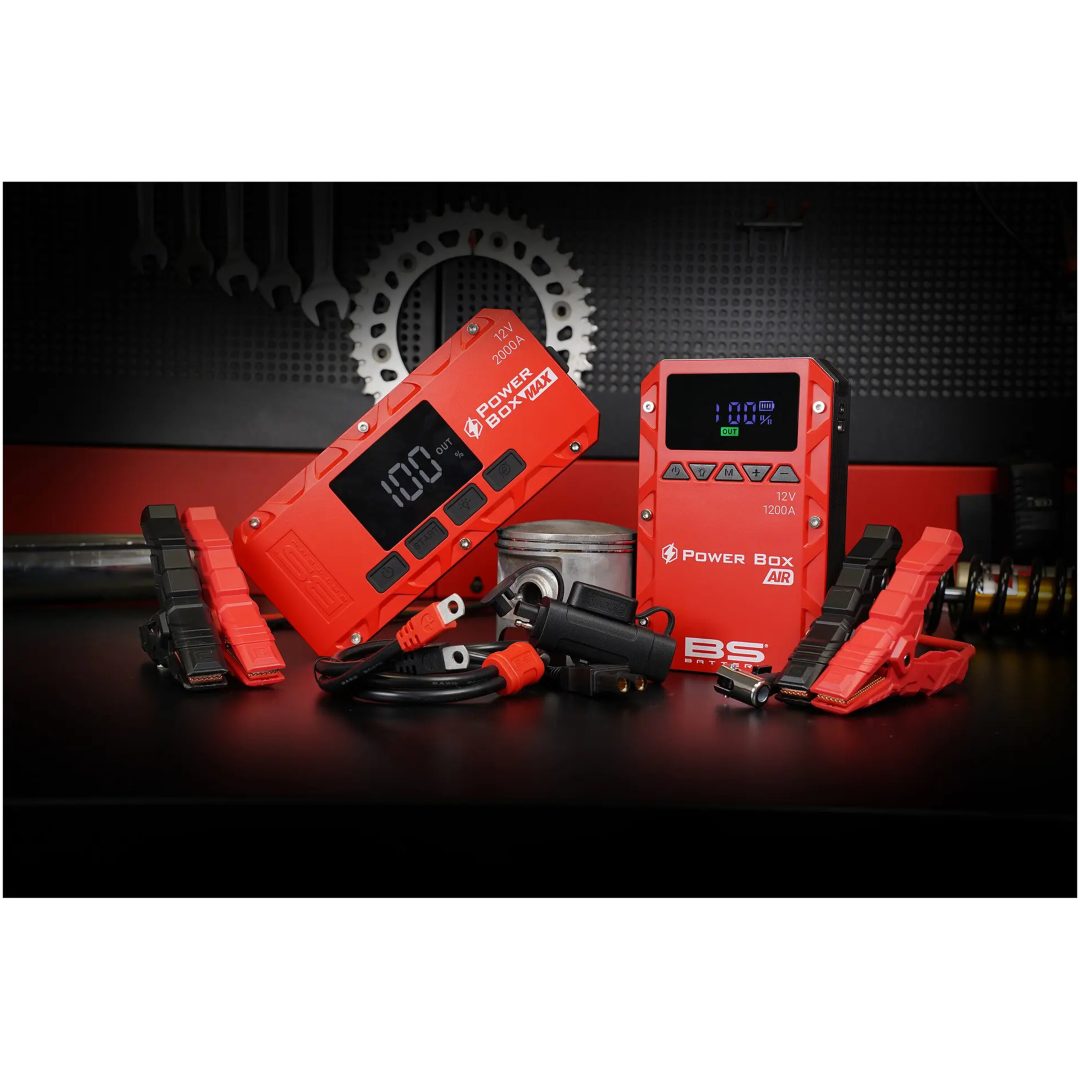Ladestation Power Box Max Rød BS BATTERY – billede 5