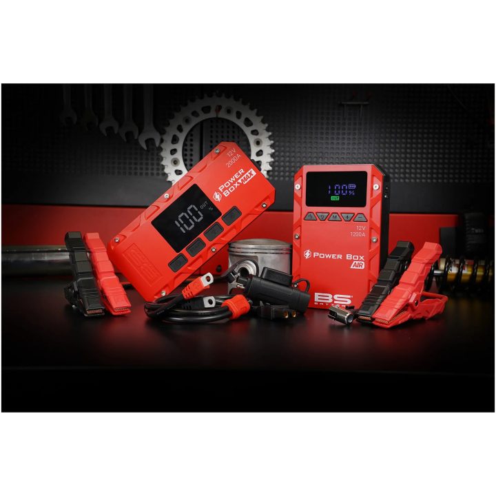 Ladestation Power Box Max Rød BS BATTERY – billede 5