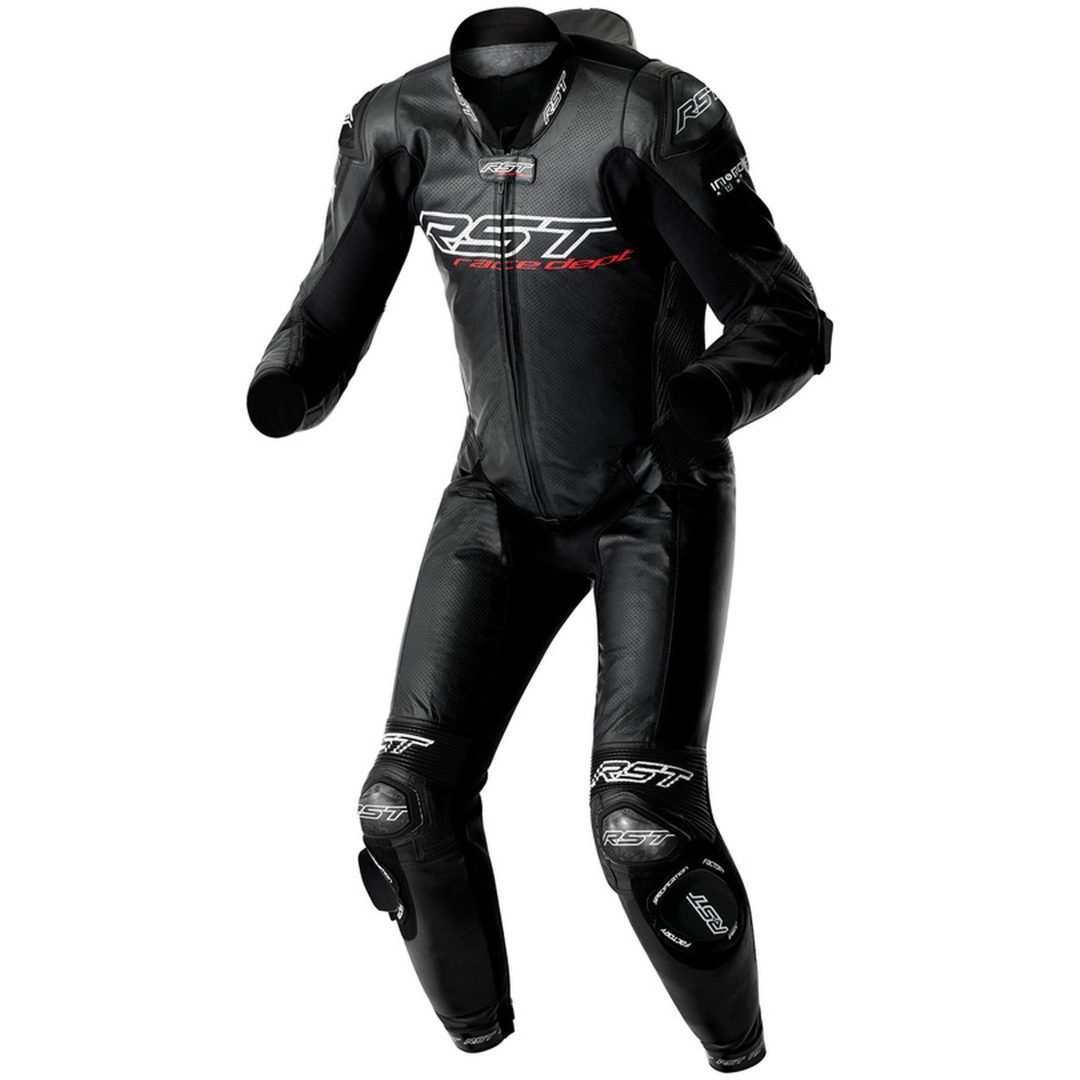Læderdragt Race Dept V4.2 D3O Airbag Sort RST XS – billede 2