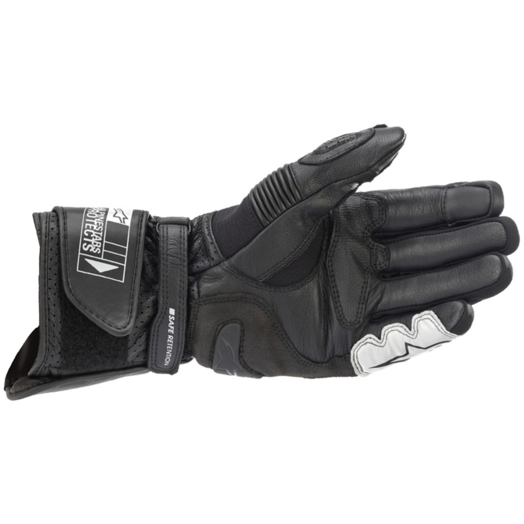 Læderhandsker SP-2 v3 Sort/Hvid Alpinestars XXL – billede 2
