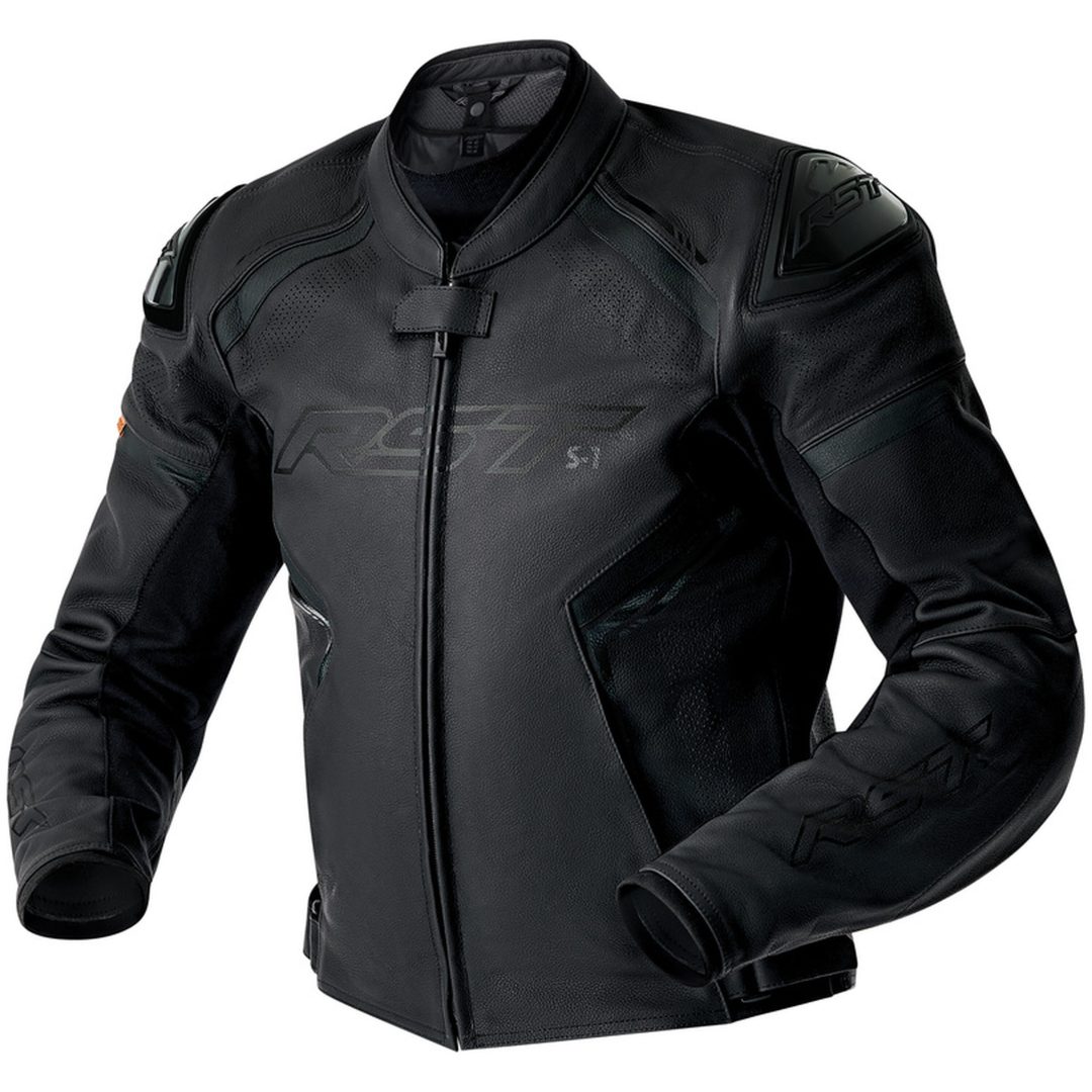 Læderjakke D3O Sort RST XS – billede 2