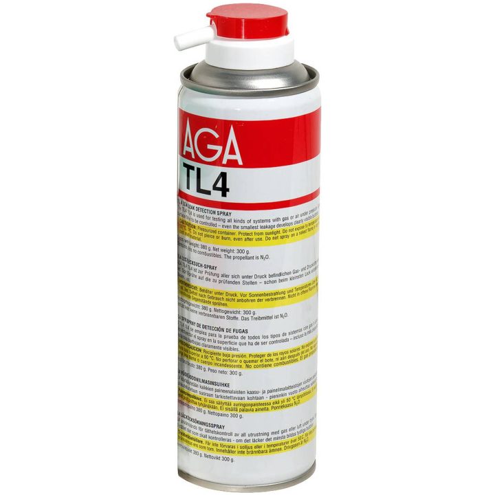 Lækagesøgningsspray TL 4 LÆKAGESPRAY AGA TL4 250 G – billede 2