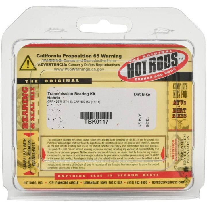 Lagersæt Gearkasse HOT RODS – billede 2