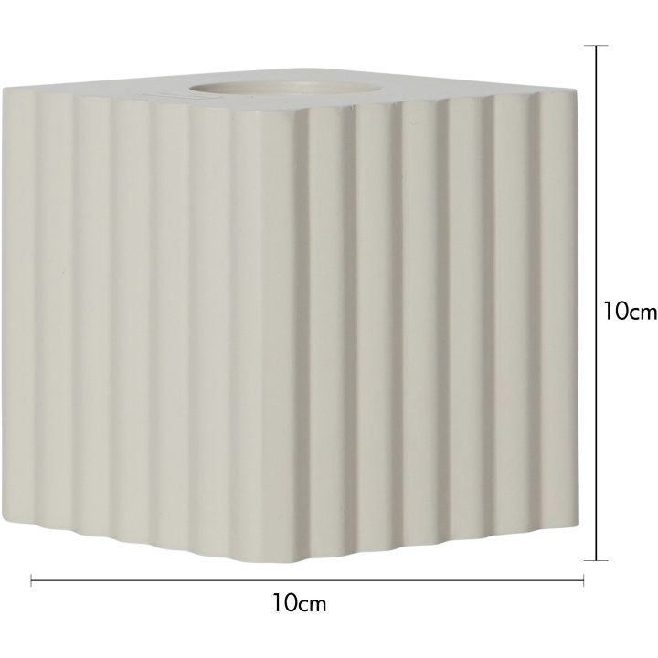 Lampefod E27 Box Beige Star Trading – billede 6