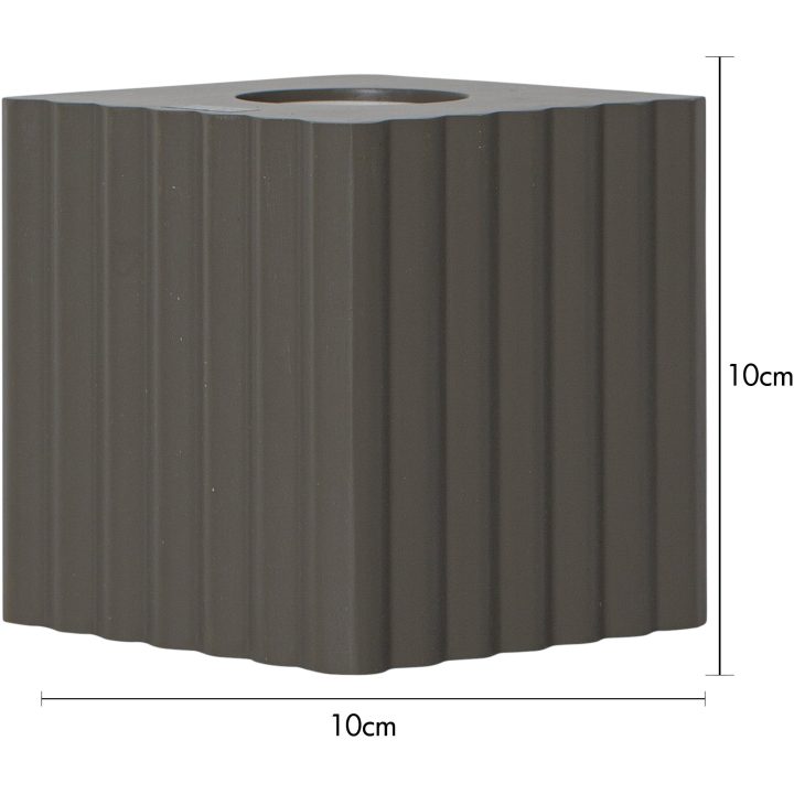 Lampefod E27 Box Brun Star Trading – billede 7