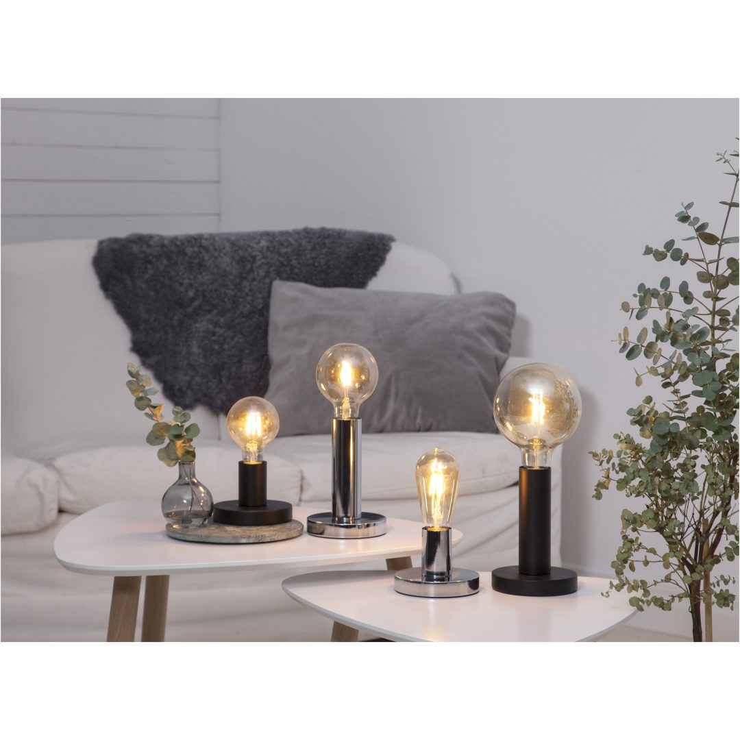 Lampefod E27 Glans Krom Star Trading – billede 7