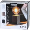 Lampefod E27 Lys Brun Star Trading – miniature 4