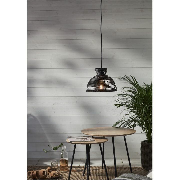 Lampeskærm Runde Sort Star Trading – billede 9
