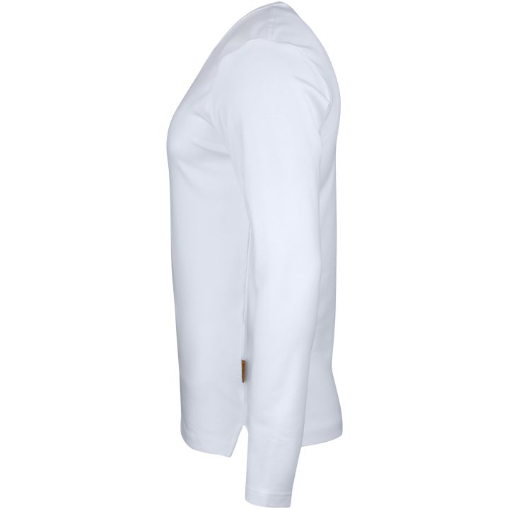 Langærmet T-shirt 5230 Functional Hvid Jobman XXXL – billede 2