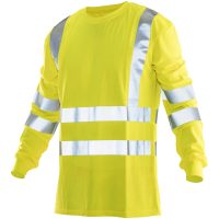 Langærmet T-shirt Hi-Vis 5593 Practical Gul Jobman