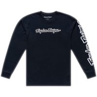 Langærmet T-shirt Signature Sort TROY LEE DESIGNS