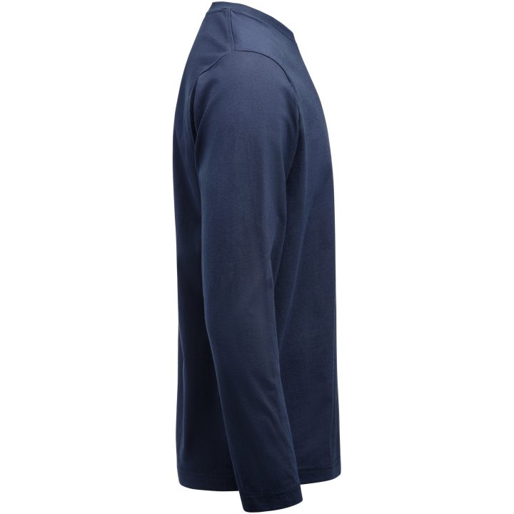 Långärmad T-shirt 5130 Marinblå Jobman – billede 4