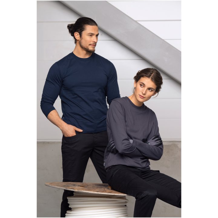 Långärmad T-shirt 5130 Svart Jobman – billede 8