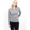 Långärmad T-shirt Dam Heavier Pro Gråmelerad Printer Essentials XS – miniature 1