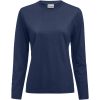 Långärmad T-shirt Dam Heavier Pro Marinblå Printer Essentials XS – miniature 1