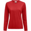 Långärmad T-shirt Dam Heavier Pro Röd Printer Essentials XS – miniature 1