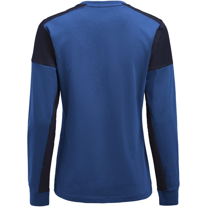 Långärmad T-shirt Dam Prime Koboltblå marinblå Printer PRIME XS – billede 3