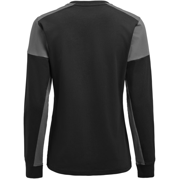 Långärmad T-shirt Dam Prime Svart/antracit Printer PRIME XS – billede 3