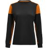Långärmad T-shirt Dam Prime Svart/orange Printer PRIME XS – miniature 1