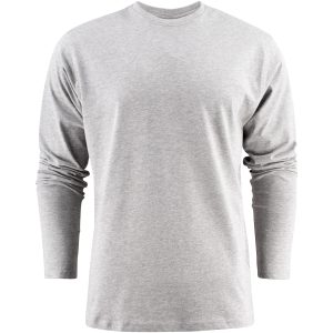 Långärmad T-shirt Heavier Pro Gråmelerad Printer Essentials