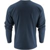 Långärmad T-shirt Heavier Pro Marinblå Printer Essentials XS – miniature 7