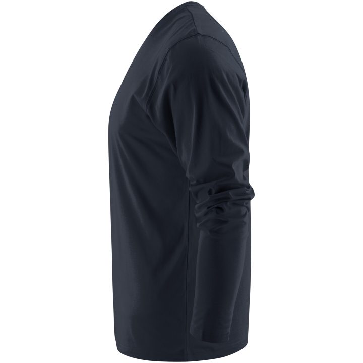 Långärmad T-shirt Heavier Pro Mörk marinblå Printer Essentials XS – billede 4
