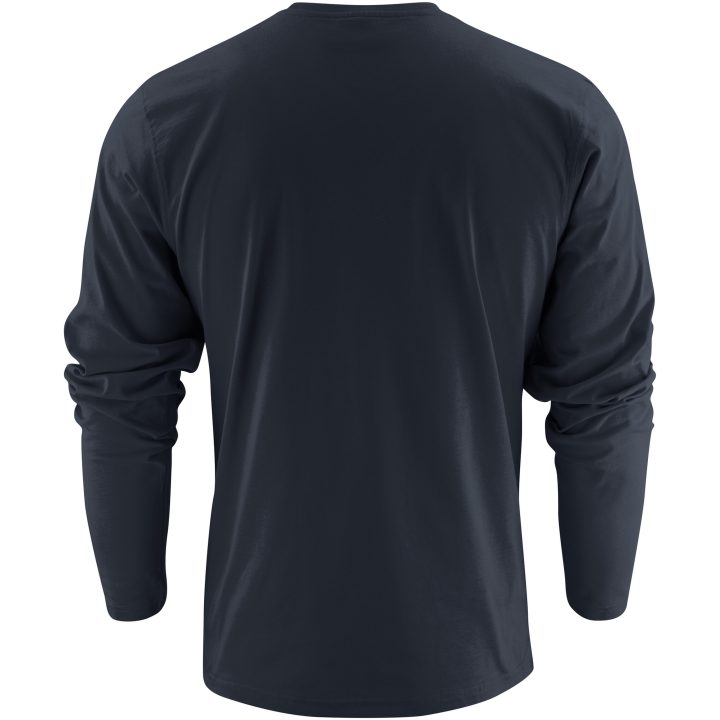 Långärmad T-shirt Heavier Pro Mörk marinblå Printer Essentials XS – billede 5