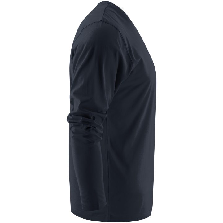 Långärmad T-shirt Heavier Pro Mörk marinblå Printer Essentials XS – billede 6