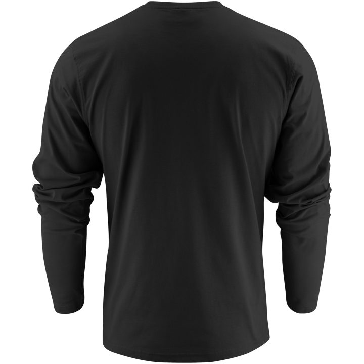 Långärmad T-shirt Heavier Pro Svart Printer Essentials XS – billede 2