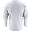Långärmad T-shirt Heavy Vit Printer XS – miniature 4