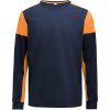 Långärmad T-shirt Prime Marinblå/neonorange Printer PRIME s – miniature 1